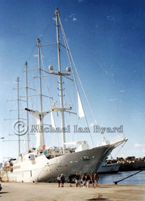 Wind Star Sailing Cruise Ship